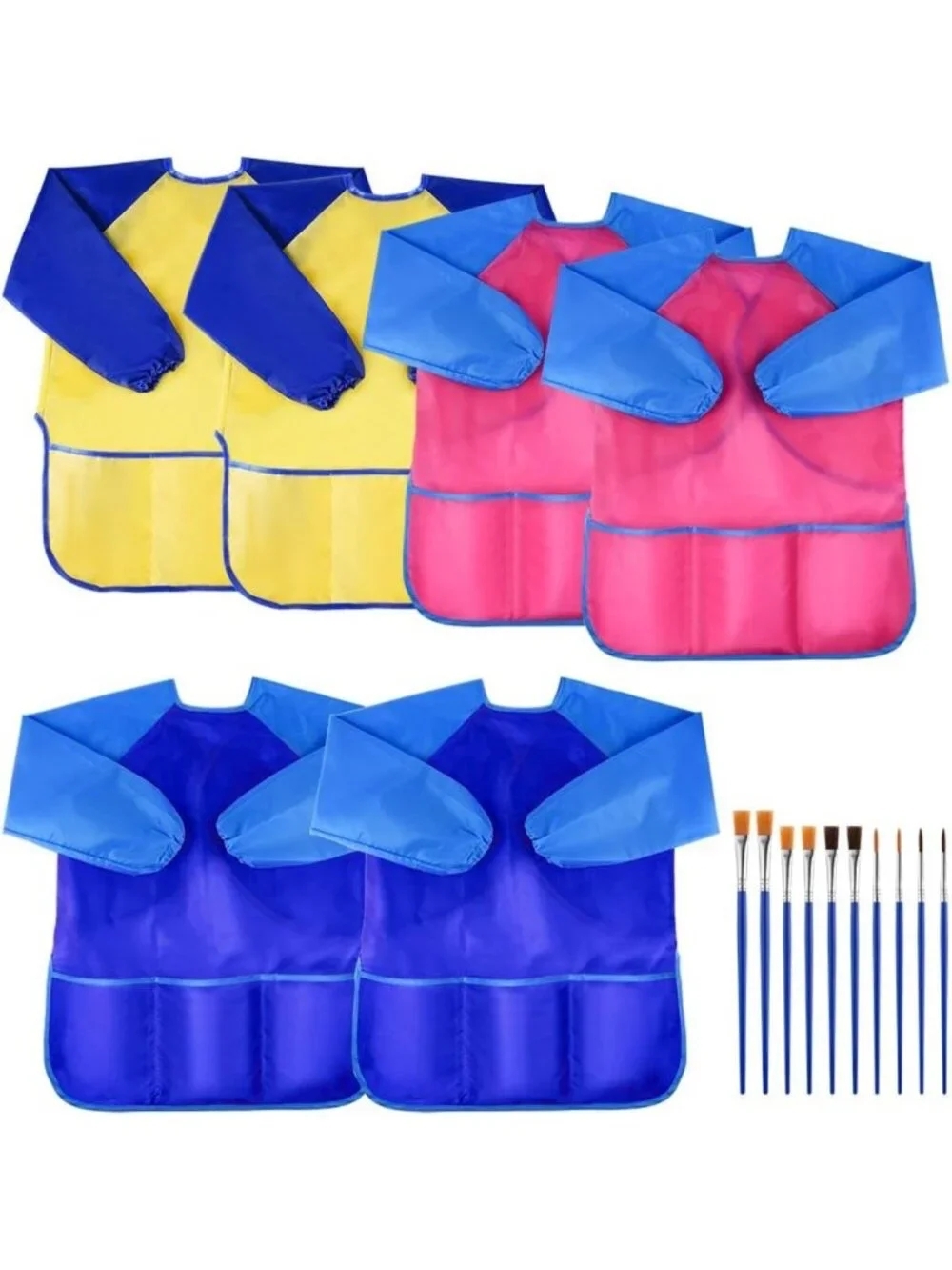 Waterproof Kids Art Smock & Apron - Perfect for Painting & Creative Fun!